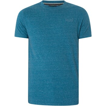 textil Hombre Camisetas manga corta Superdry Camiseta Vintage Con Logo Azul