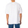 textil Hombre Camisetas manga corta Tommy Jeans Camiseta Con Bandera De Skate Blanco