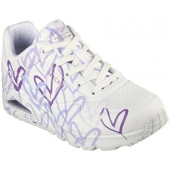 Zapatos Mujer Deportivas Moda Skechers 155507 Blanco