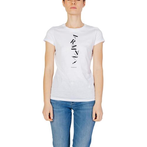 textil Mujer Camisetas manga corta EAX 3DYT49 YJG3Z Blanco