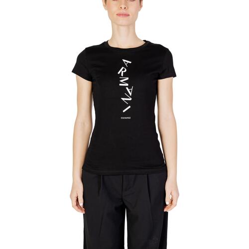 textil Mujer Camisetas manga corta EAX 3DYT49 YJG3Z Negro