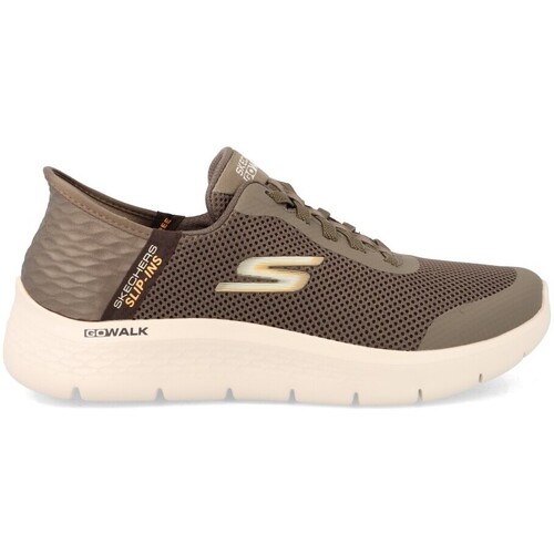 Zapatos Hombre Slip on Skechers 216324 Marrón