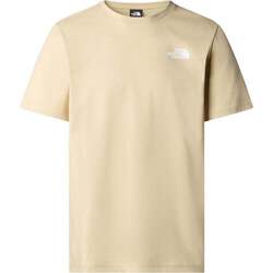 textil Hombre Polos manga corta The North Face M S/S REDBOX TEE Beige