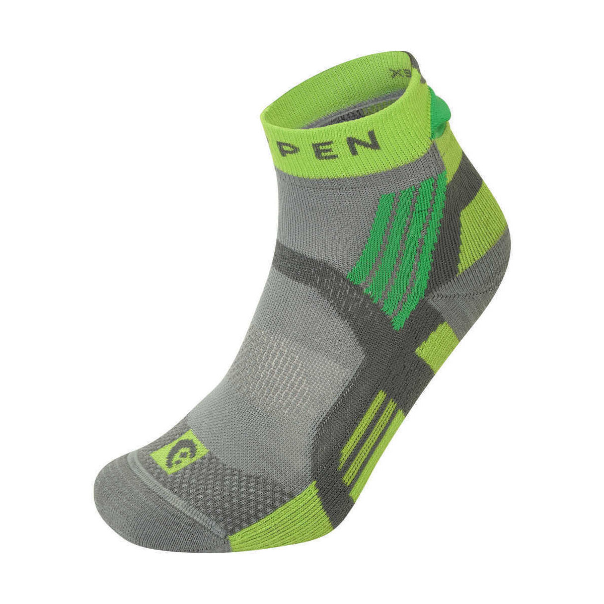 Ropa interior Calcetines de deporte Lorpen X3TPE TRAIL RUNNING PADDED ECO Gris