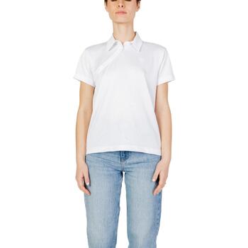 textil Mujer Camisetas manga corta Blauer 24SBLDT02339 Blanco