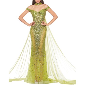 textil Mujer Vestidos cortos Impero Couture J2107-24 Verde