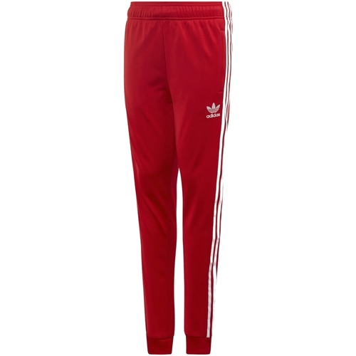 textil Niño Pantalones de chándal adidas Originals EI9886 Rojo