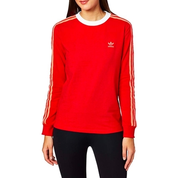 textil Mujer Camisetas manga larga adidas Originals ED7498 Rojo