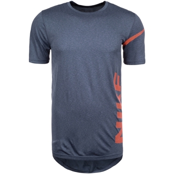 textil Hombre Camisetas manga corta Nike 889629 Azul