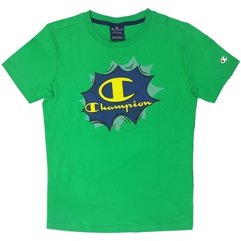 textil Niño Camisetas manga corta Champion 305209 Verde
