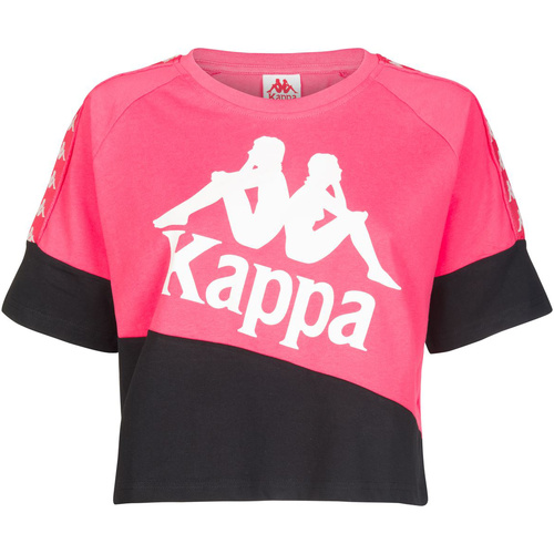 textil Mujer Camisetas manga corta Kappa 304NQ10 Rojo