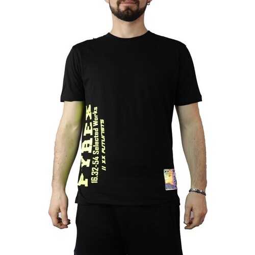textil Hombre Camisetas manga corta Pyrex 40925 Negro