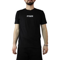 textil Hombre Camisetas manga corta Pyrex 40898 Negro