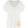 textil Mujer Camisetas manga corta Café Noir JT950 Blanco