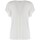 textil Mujer Camisetas manga corta Café Noir JT950 Blanco