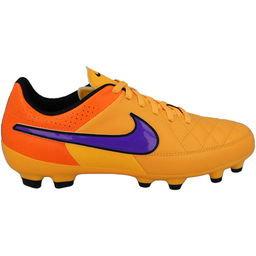 Zapatos Niño Fútbol Nike 630861 Naranja