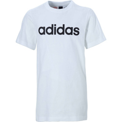 textil Niño Camisetas manga corta adidas Originals BK3475 Blanco