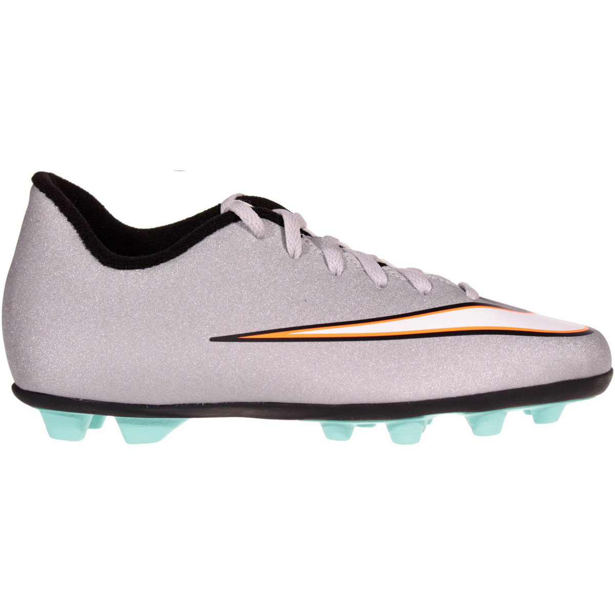 Zapatos Niño Fútbol Nike 684854 Plata