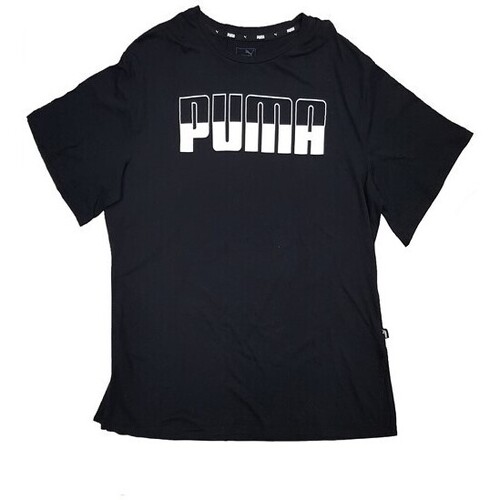 textil Mujer Camisetas manga corta Puma 855056 Negro