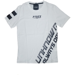 textil Hombre Camisetas manga corta Pyrex 40939 Blanco