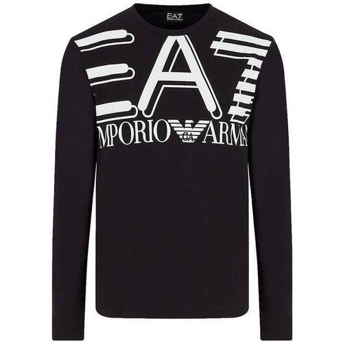 textil Hombre Camisetas manga corta Emporio Armani EA7 3HPT11-PJ02Z Negro