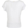 textil Mujer Camisetas manga corta Café Noir KJT065 Blanco