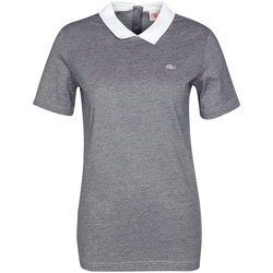 textil Mujer Polos manga corta Lacoste DF4960 Gris