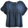 textil Mujer Camisetas manga corta Deha D73260 Azul