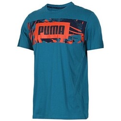 textil Hombre Camisetas manga corta Puma 850119 Verde