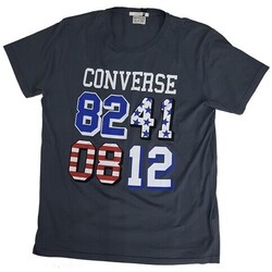 textil Hombre Camisetas manga corta Converse 5EU414B Gris