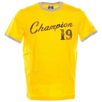 textil Hombre Camisetas manga corta Champion 210325 Amarillo