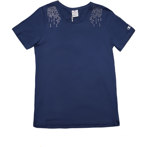 textil Mujer Camisetas manga corta Champion 110686 Azul