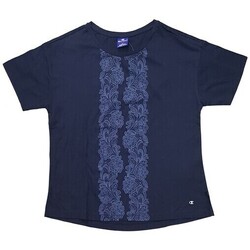 textil Mujer Camisetas manga corta Champion 110679 Azul