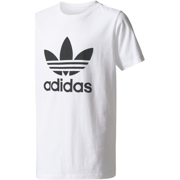 textil Niño Camisetas manga corta adidas Originals BR8106 Blanco