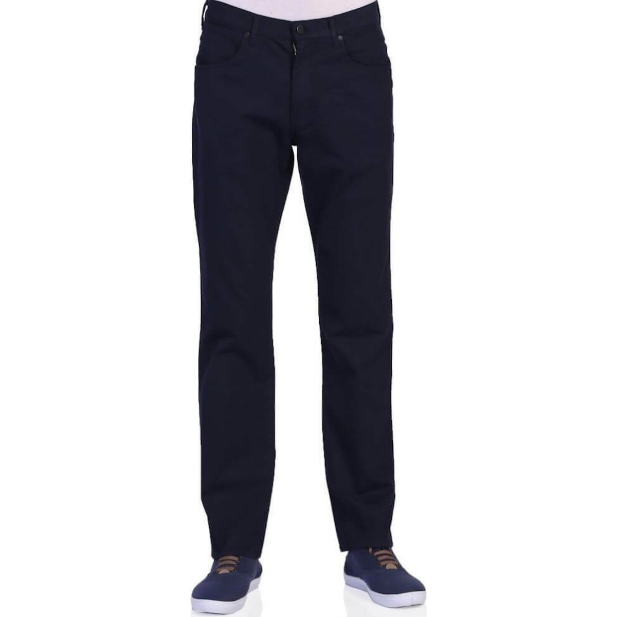 textil Hombre Pantalones con 5 bolsillos Wrangler W120-GE Azul