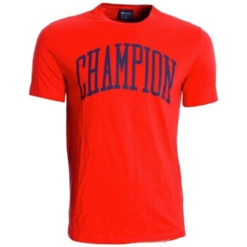 textil Hombre Camisetas manga corta Champion 209887 Rojo
