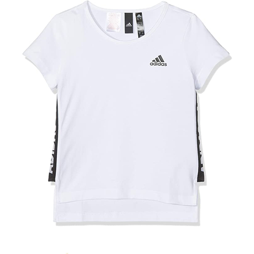 textil Niña Camisetas manga corta adidas Originals DJ1398 Blanco