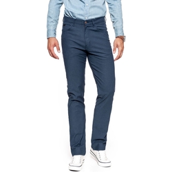 textil Hombre Pantalones con 5 bolsillos Wrangler W120-AE Azul