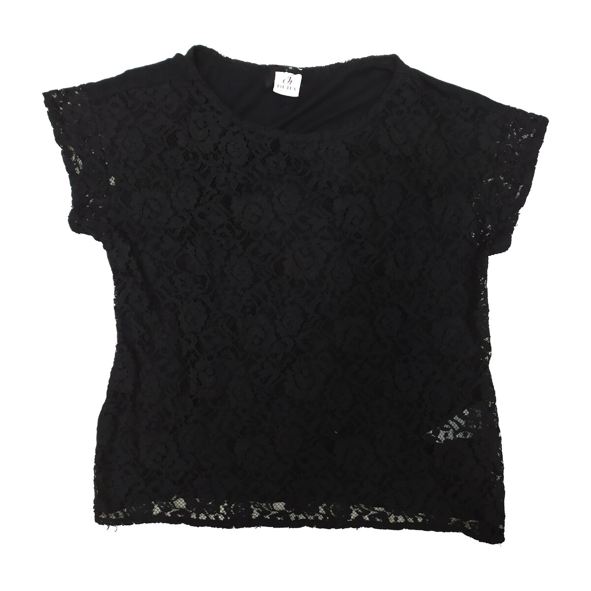 textil Mujer Camisetas manga corta Deha B52144 Negro