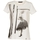 textil Mujer Camisetas manga corta Café Noir MJT060 Blanco