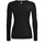 textil Mujer Camisetas manga larga Deha D33241 Negro