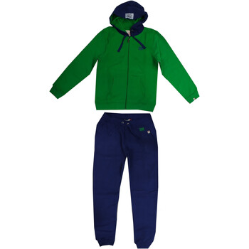 textil Hombre Conjuntos chándal Leone LSM869+PANT Verde