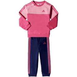 textil Niños Conjuntos chándal adidas Originals S21417 Rosa