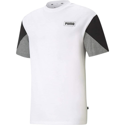 textil Hombre Camisetas manga corta Puma 585739 Blanco