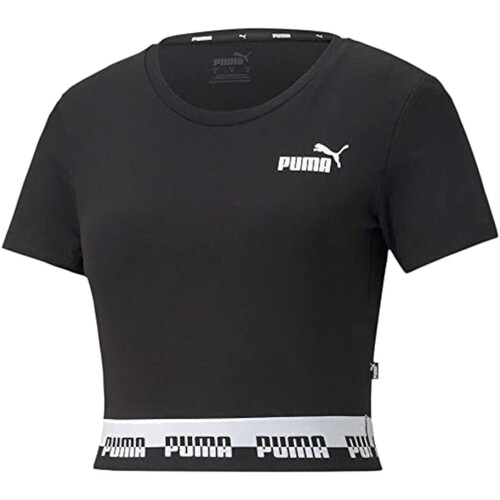 textil Mujer Camisetas manga corta Puma 585906 Negro