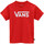 textil Niño Camisetas manga corta Vans VN0A3W76 Rojo