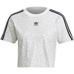 textil Mujer Camisetas manga corta adidas Originals HB4756 Blanco
