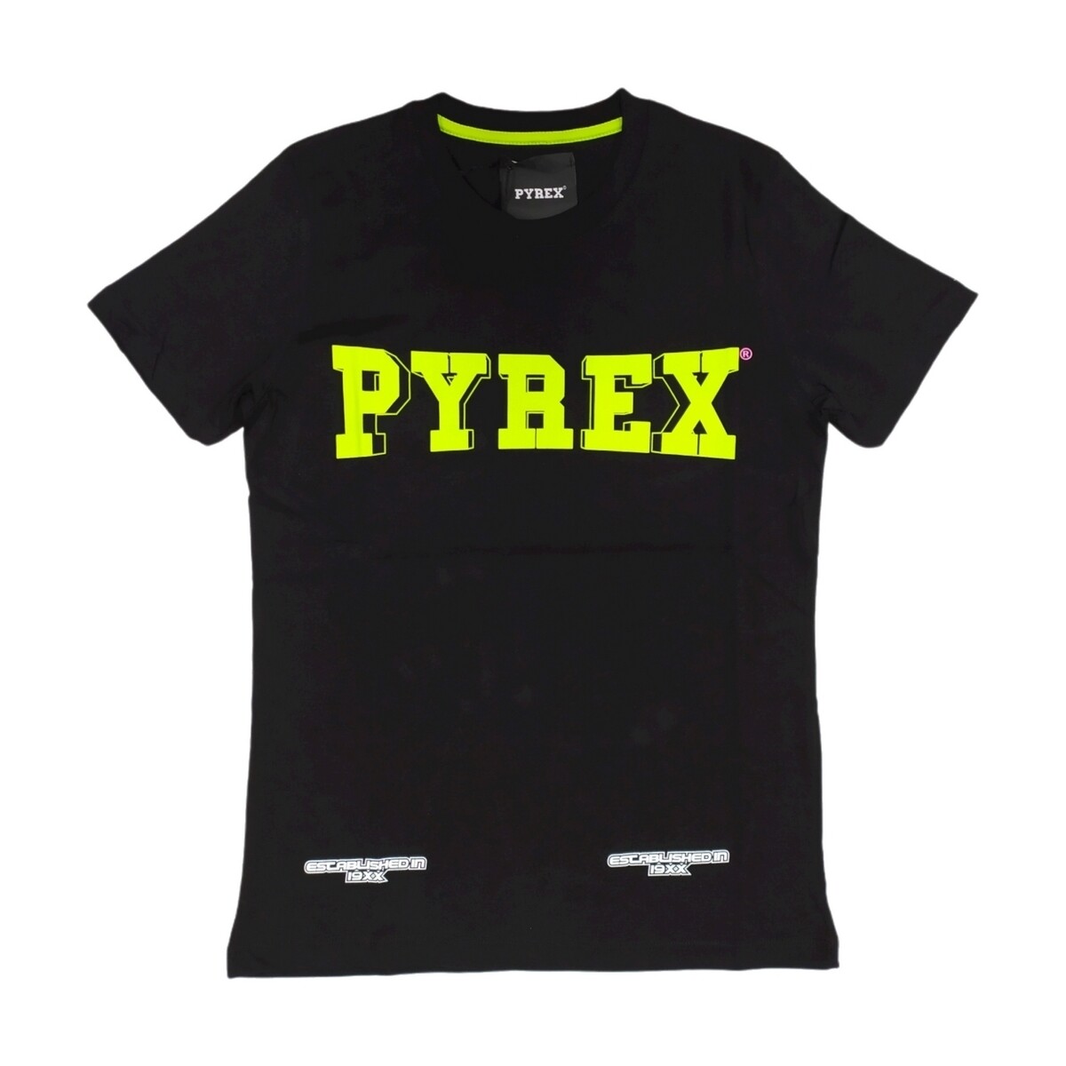 textil Hombre Camisetas manga corta Pyrex 41945 Negro