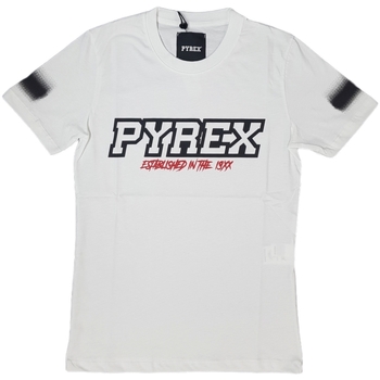 textil Hombre Camisetas manga corta Pyrex 42121 Blanco