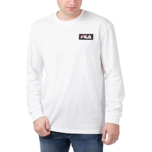 textil Hombre Camisetas manga larga Fila 688527 Blanco